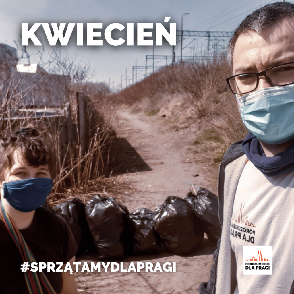 Kwiecień - Sprzątamy dla Pragi!