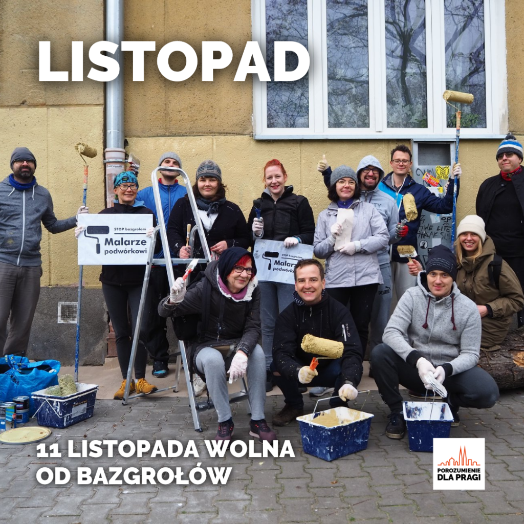 Listopad - Odmalowanie 11 Listopada na 11 listopada.