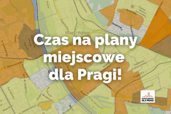 Czas na plany miejscowe dla Pragi!