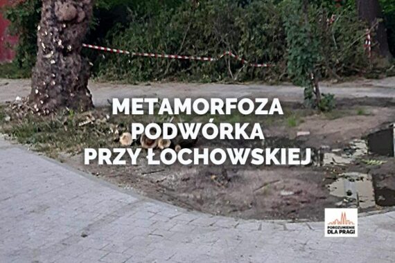 Zobacz, jak zmieniło się podwórko przy Łochowskiej 34!