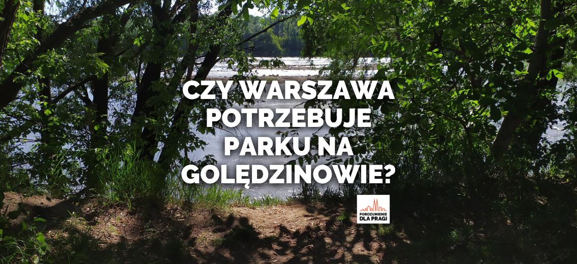 Czy Warszawa potrzebuje parku na Golędzinowie?