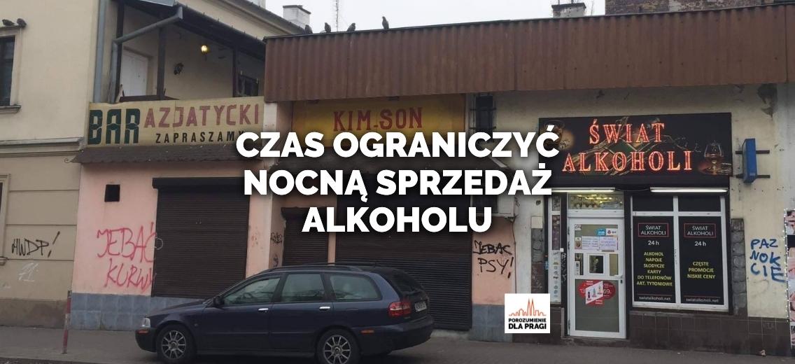 Stop nocnej sprzedaży alkoholu w Warszawie